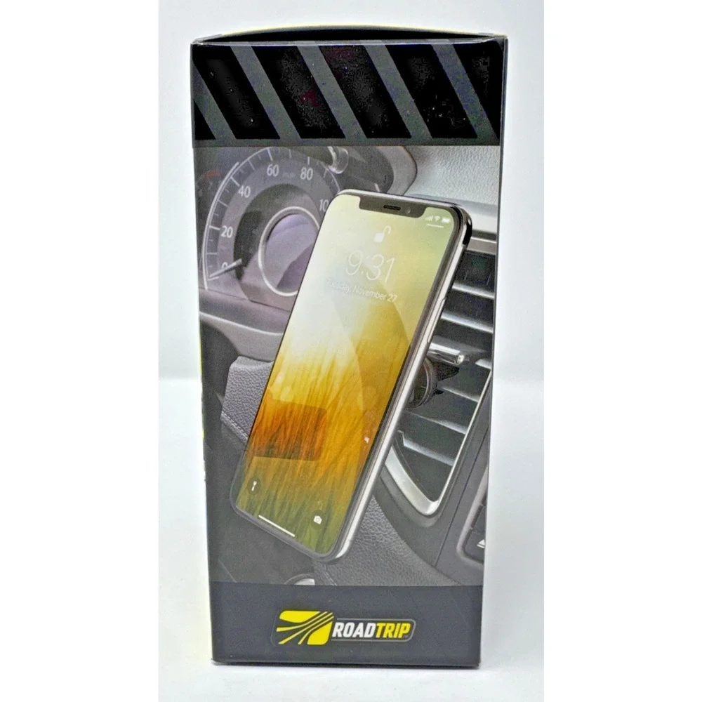 Road-trip Magnetic Dual Mount Phone Holder 2 Pc. Set